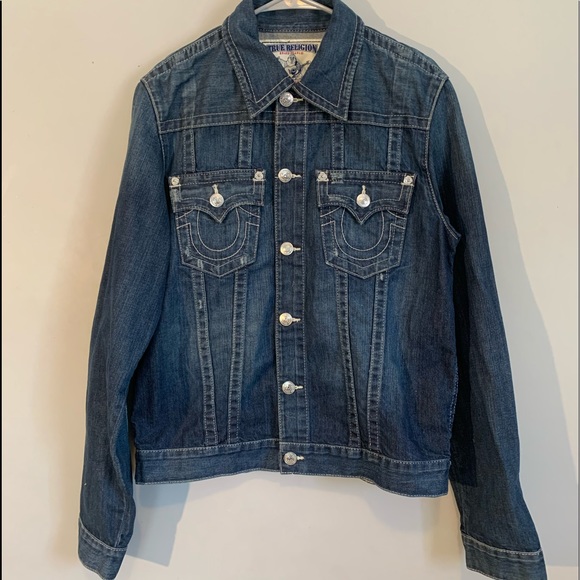 True Religion Other - True Religion distressed Jean Trucker jacket